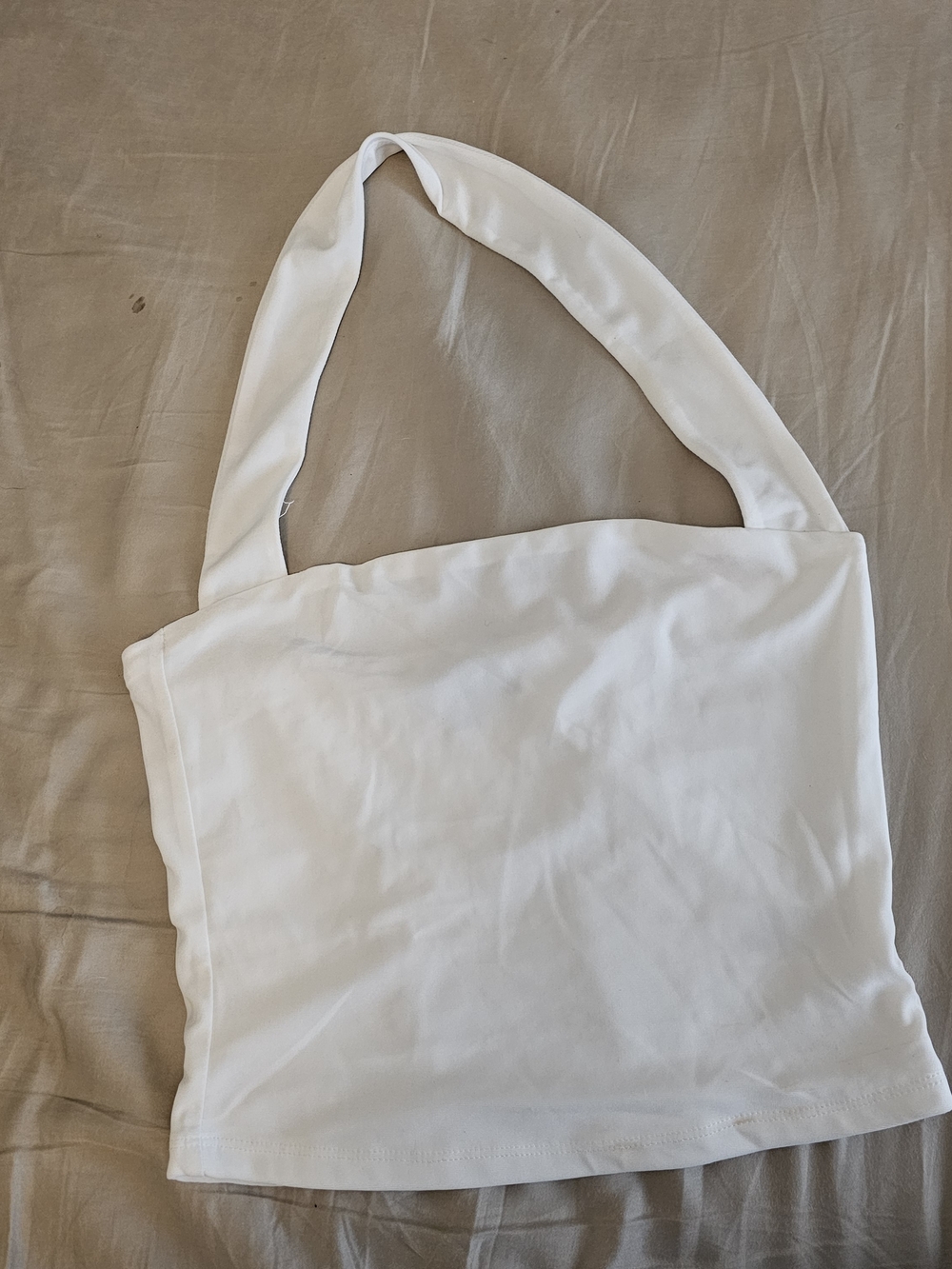 Lulu's White Halter Top